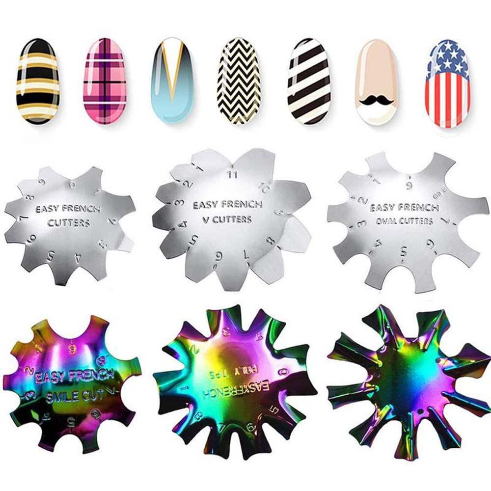 Khuôn Thép In Họa Tiết Trang Trí Móng Tay Nghệ Thuật DIY