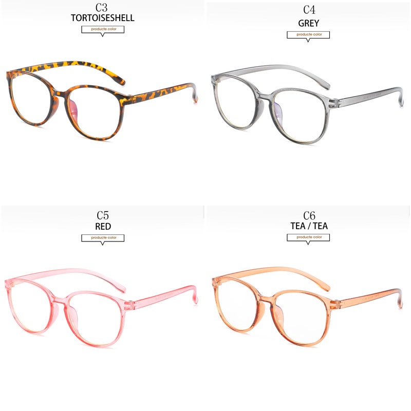 Mắt Kính Gọng Kim Loại Chống Bức Xạ Thời Trang Cho Nam Nữ