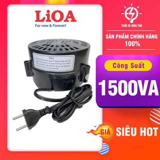 Biến áp 220v ra 110v, đổi nguồn 220v sang 110v, biến áp tự ngẫu LIOA, DN015, Công Suất 1.5kva, 1500VA