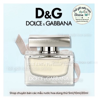 -𝗡𝗲𝘄- - nước hoa d&g l'eau the one 𝗣𝗲𝗿𝗳𝘂𝗺𝗲'𝟬𝟭𝗦𝘁𝗼𝗿𝗲