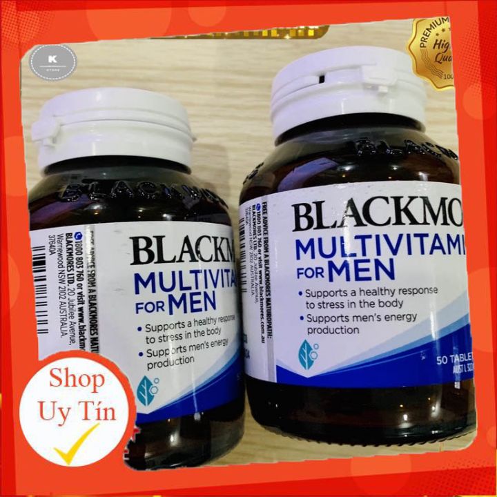 Viên Uống Hỗ Trợ Sinh Lý Nam Blackmores Men’s Multi- 60 viên blackmores men sinh lý nam