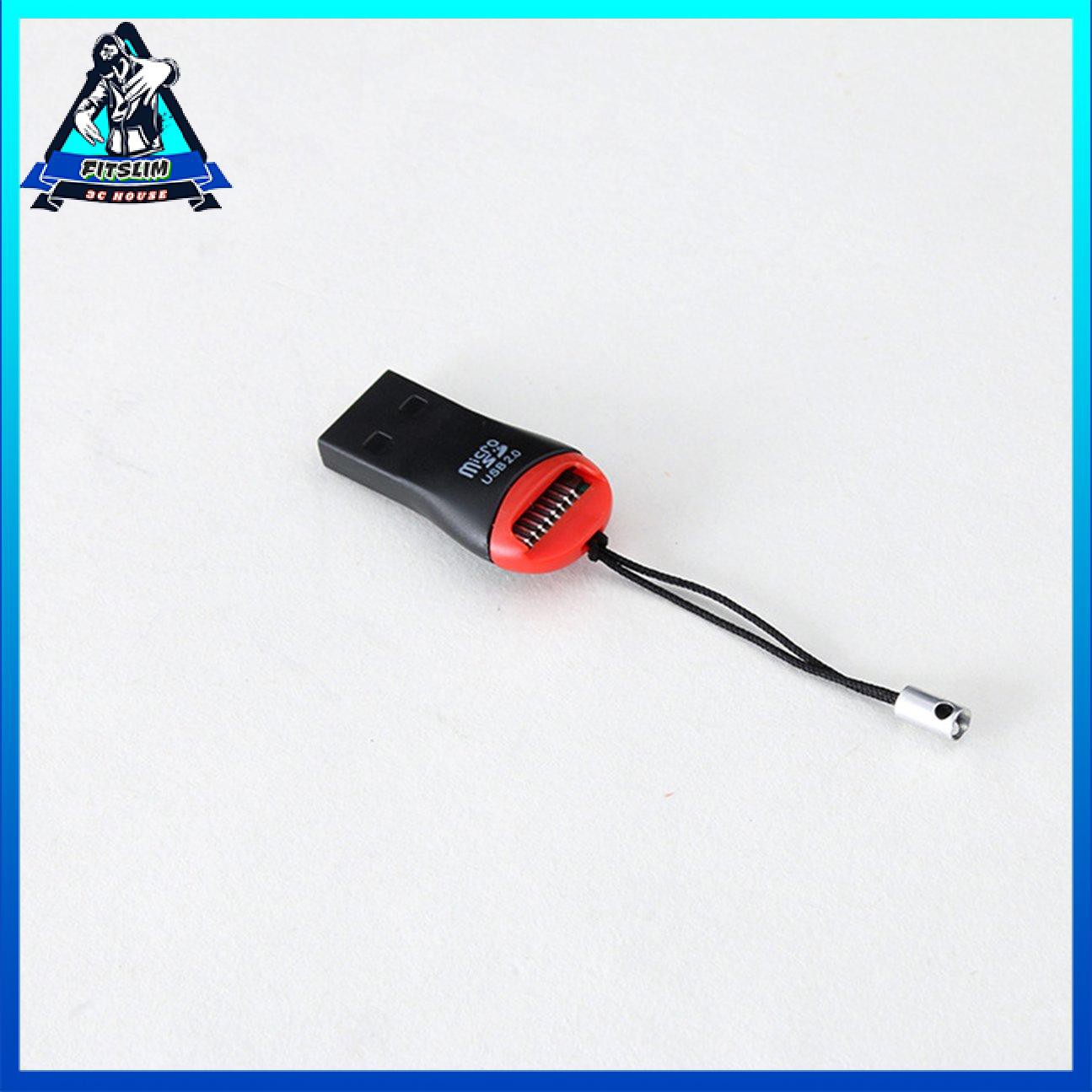 Đầu đọc thẻ nhớ USB 2.0 tốc độ cao Micro SD SDHC TF Flash Mini Adapter | BigBuy360 - bigbuy360.vn