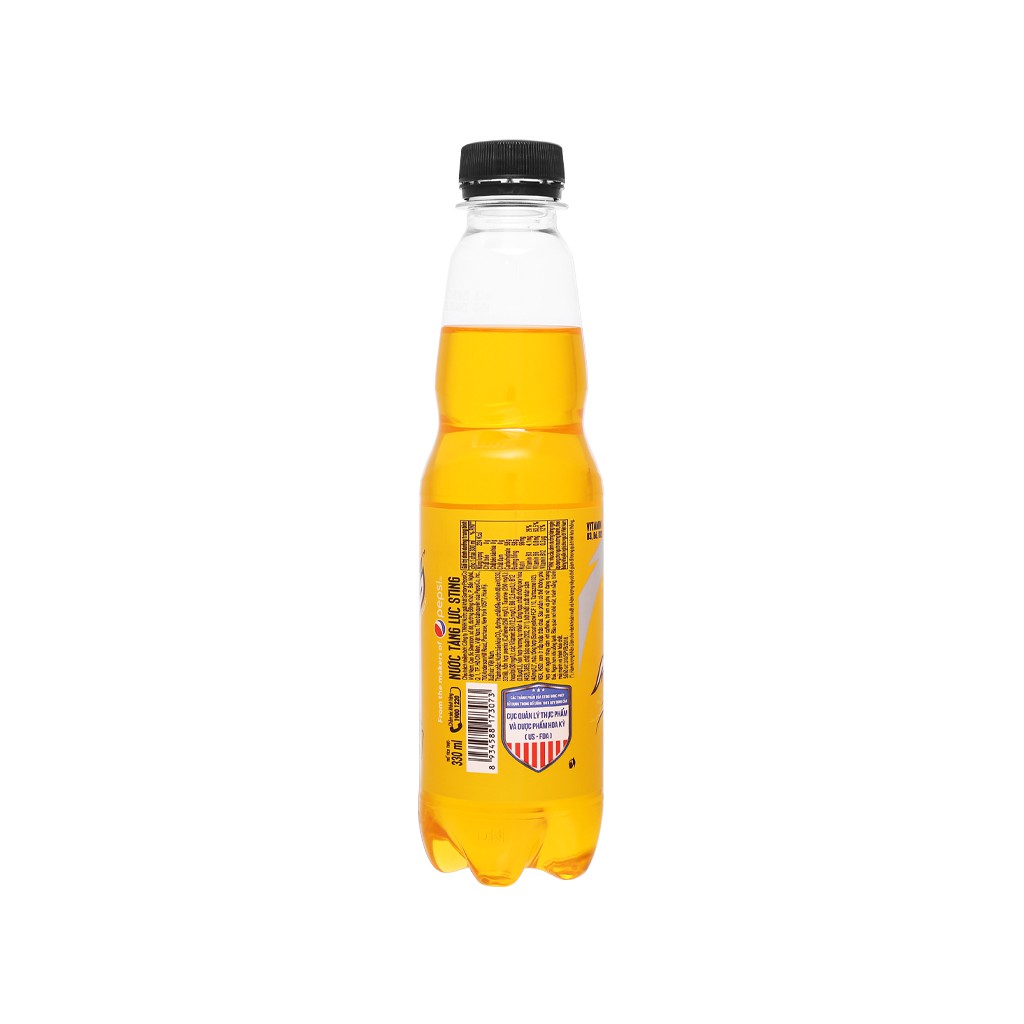 5 chai nước tăng lực Sting Gold 330ml