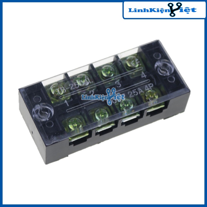 Cầu Đấu Điện Đủ Kích Thước TB2504 4P-25A