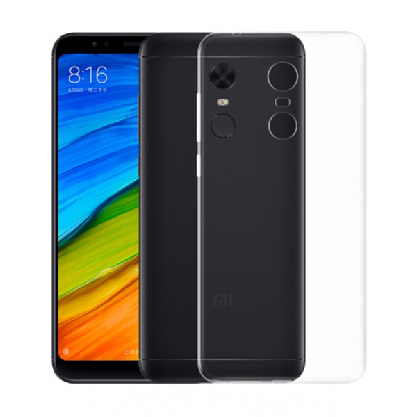 Ốp dẻo trong suốt cho Xiaomi Redmi 5 Plus (Hàng loại A)