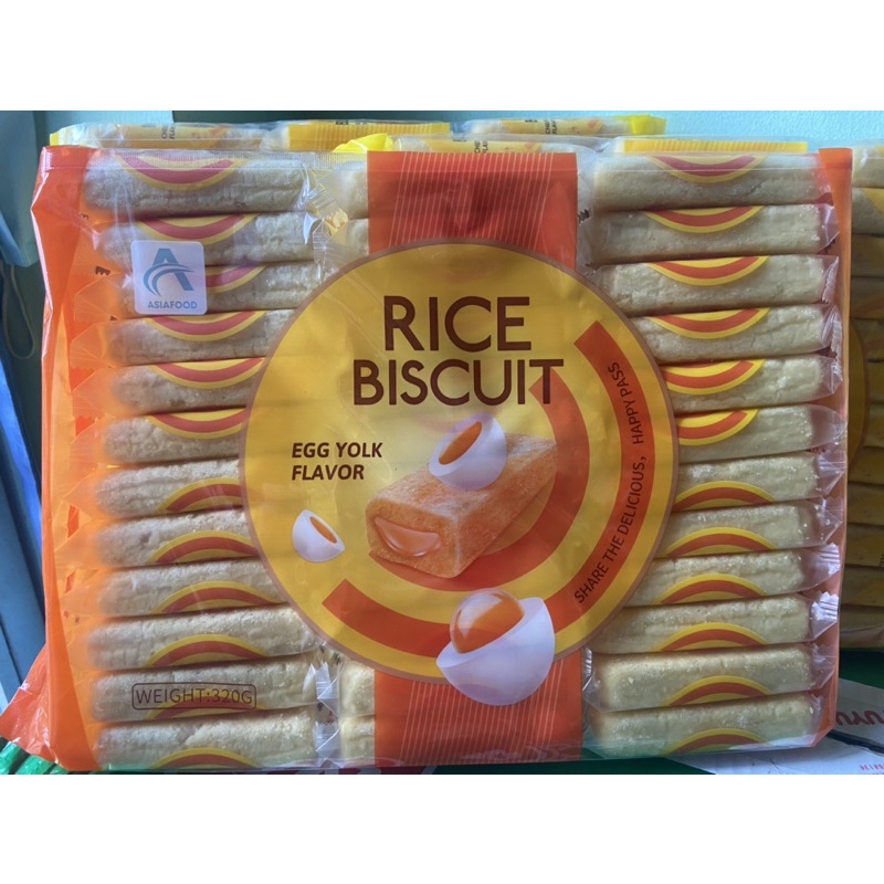 BÁNH GẠO RICE BISCUIT 3 VỊ