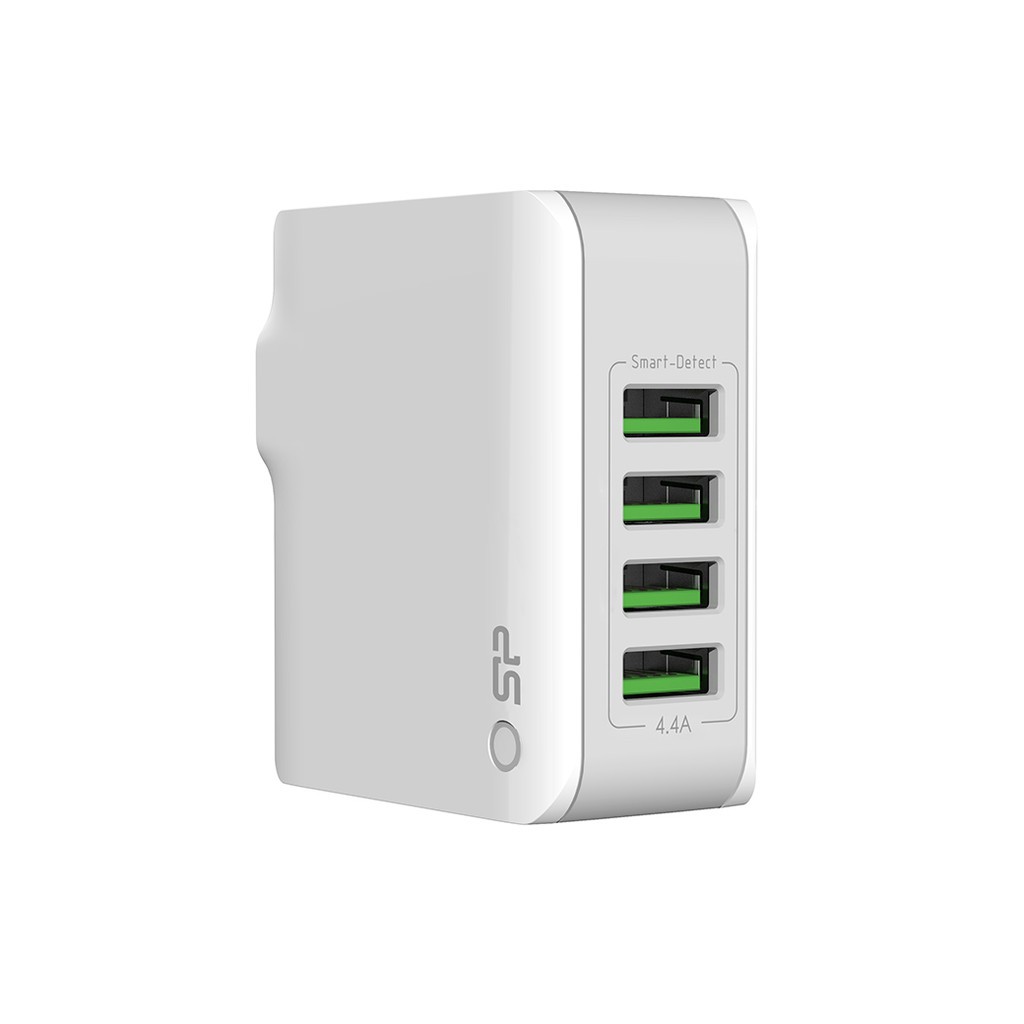 T Cốc sạc 4 cổng USB sáng tạo (DC 5V 4.4A 22W max) WC104P Silicon Power 3