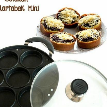 Khuôn Làm Bánh Takoyaki Martabak 7 Lỗ 8 Lỗ