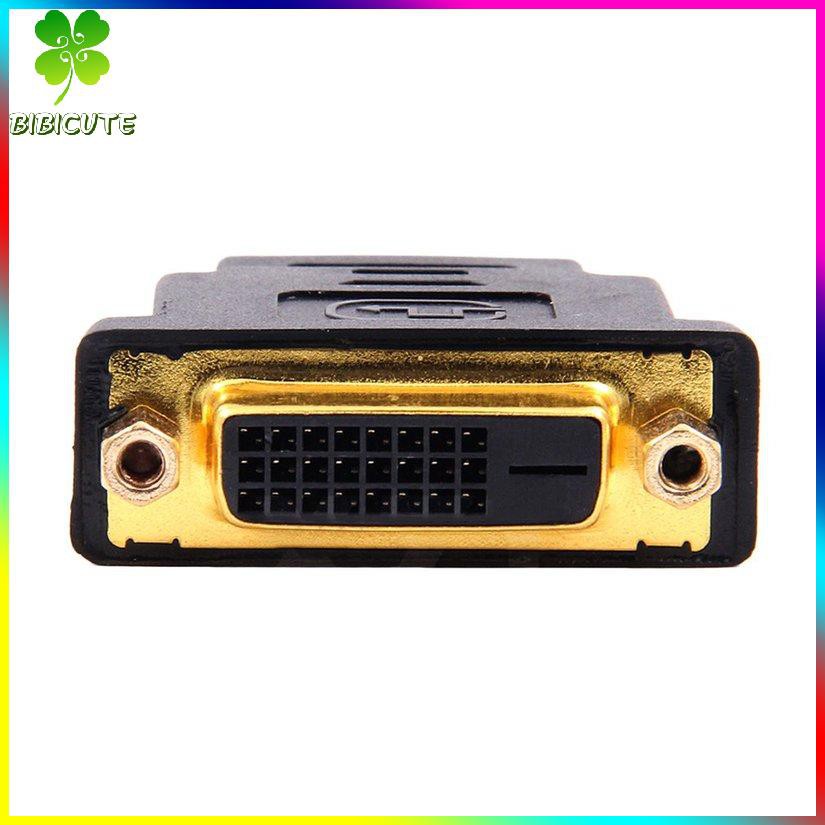 [Fast delivery]DVI 25 Pin Female Socket Adapter To HDMI-compatible 19 Pin Male Connector