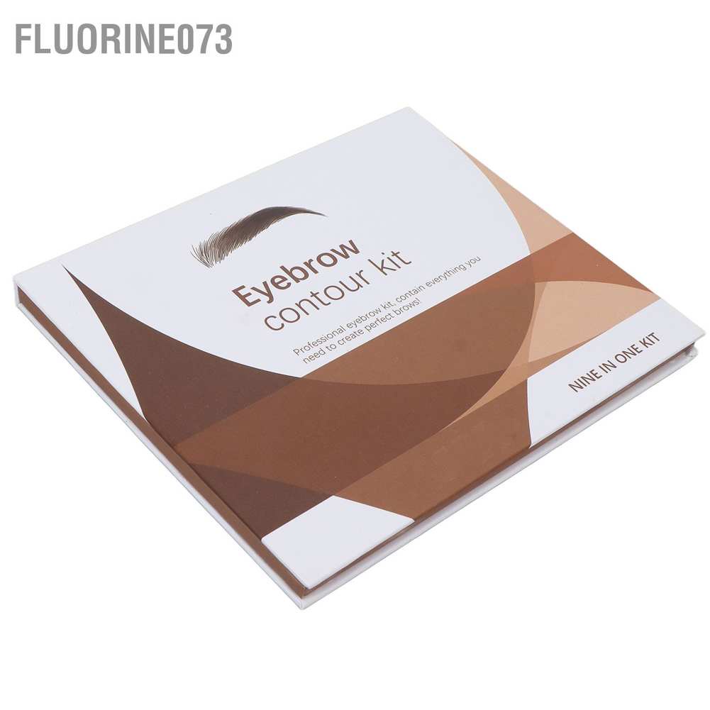 [Hàng mới về] Bộ bảng phấn mắt Fluorine073 6 màu kèm phụ kiện 105g