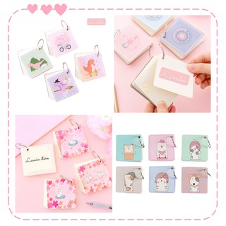 06 Mẫu Flashcard hình vuông siêu cute | Lumin store
