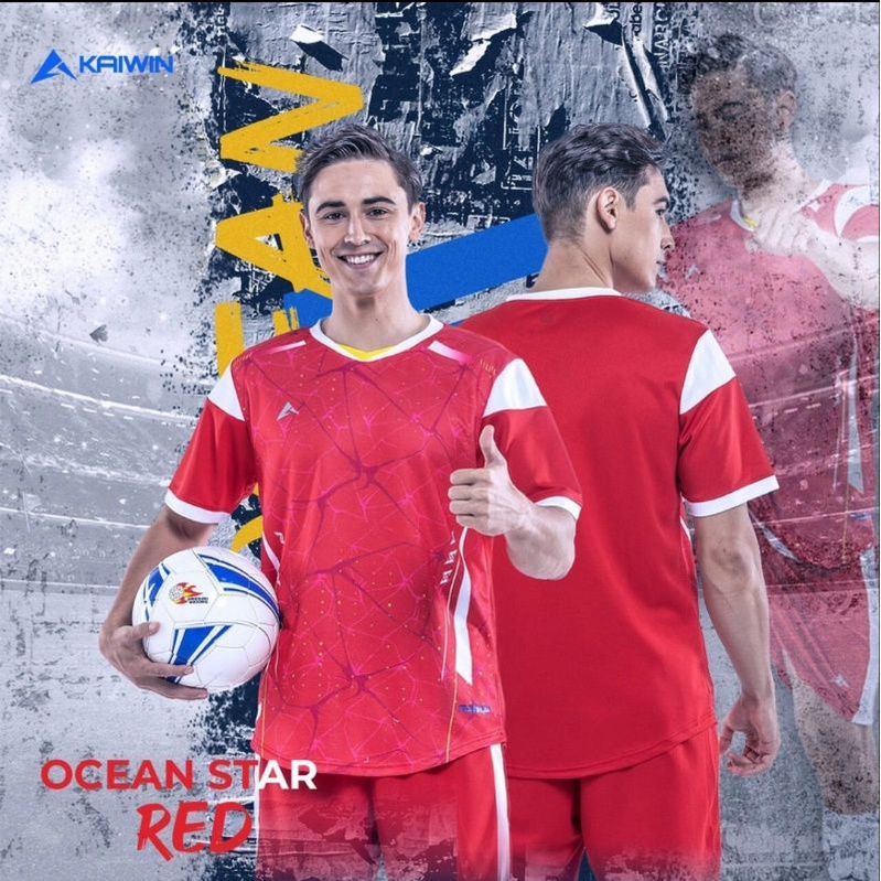 BỘ QUẦN ÁO BÓNG ĐÁ KAIWIN OCEAN STAR - HỖ TRỢ IN ẤN