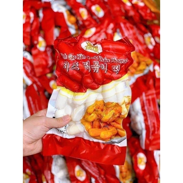 BÁNH GẠO TOKBOKI NHÂN PHÔ MAI