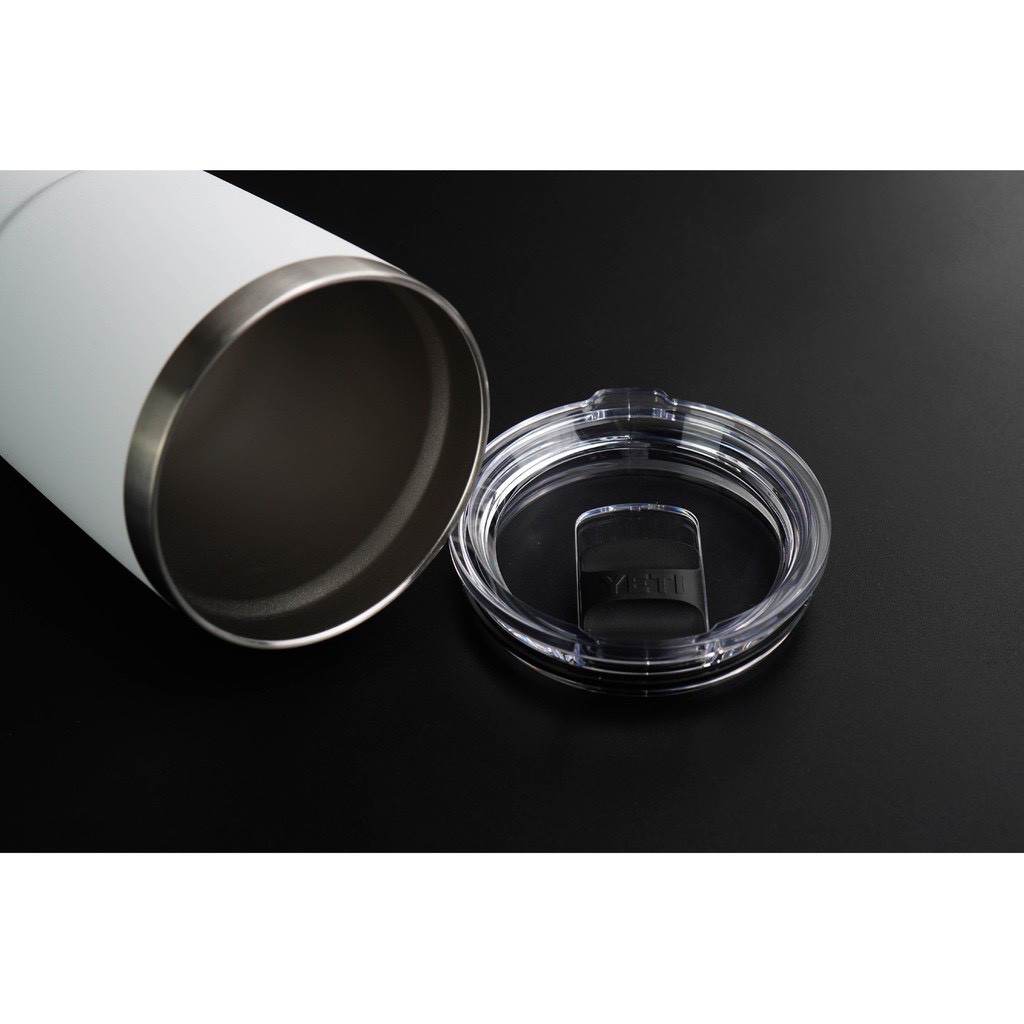 Ly Giữ Nhiệt YETI Rambler 30oz (900ml) Tumbler MagSlider Lid White