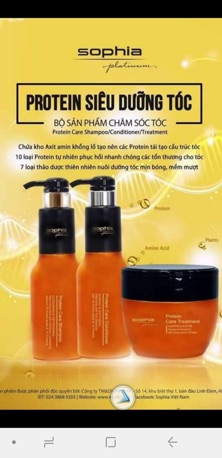 DẦU HẤP Ủ TÓC SOPHIA PROTEIN CARE 1000ML