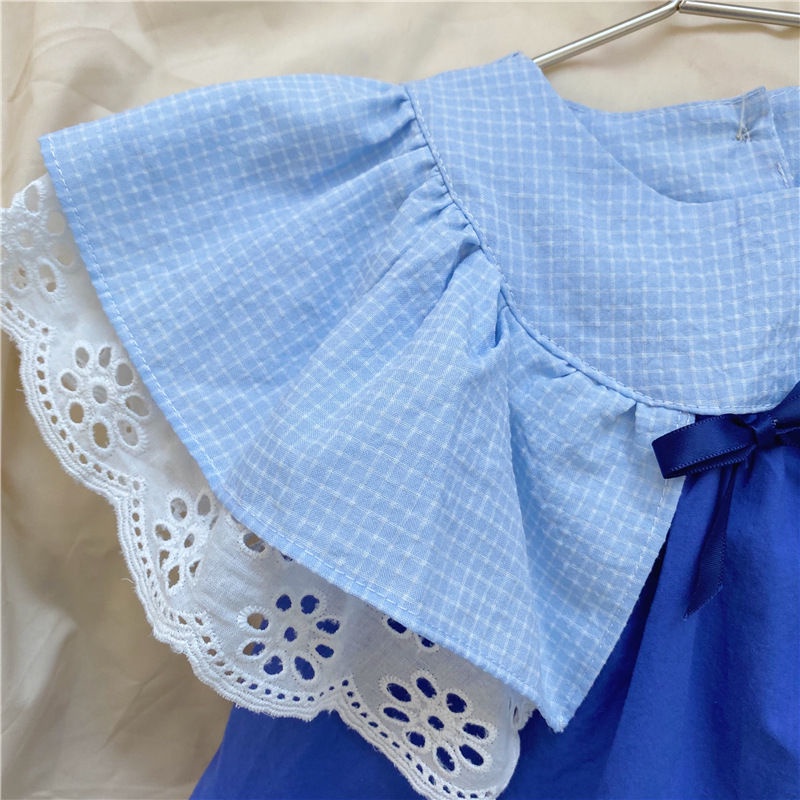 Đầm SáT NáCh Ren Hoa MùA Hè HàN QuốC MớI Cho Bé