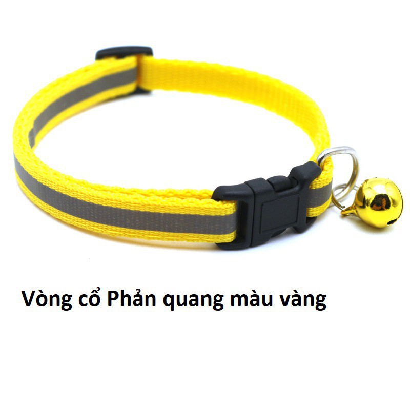 Vòng cổ chó mèo cao cấp (3 loại) Dùng cho chó mèo từ 1-5kg (hanpet vc)