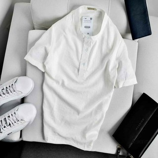 [HOT NHẤT HÈ 2020] Áo Sơ Mi Đũi Cổ Tàu, Áo Đũi Nam Cộc Tay Vải Đũi Mềm Mịn, Thấm Hút