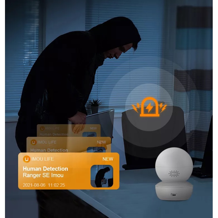 Camera không dây IP IMOU Ranger SE A23P  - A43P H.265, Wifi, trò chuyện 2 chiều