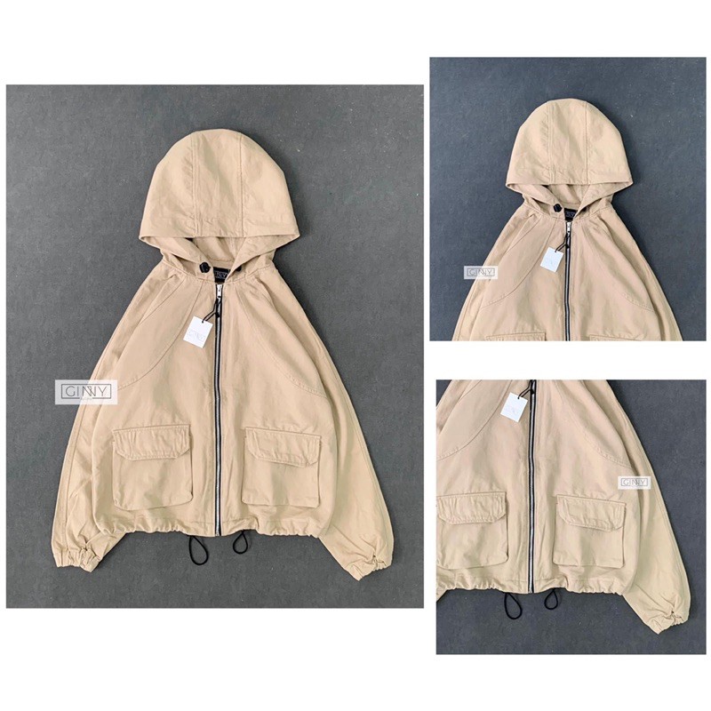 Áo khoác kaki Moca bảng màu cực xịn hình chụp thật | BigBuy360 - bigbuy360.vn