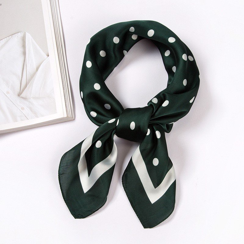 Khăn bandana quấn làm áo Blackpink cao cấp 70 70x70cm turban lụa vuông quàng cổ quấn tóc nữ đẹp
