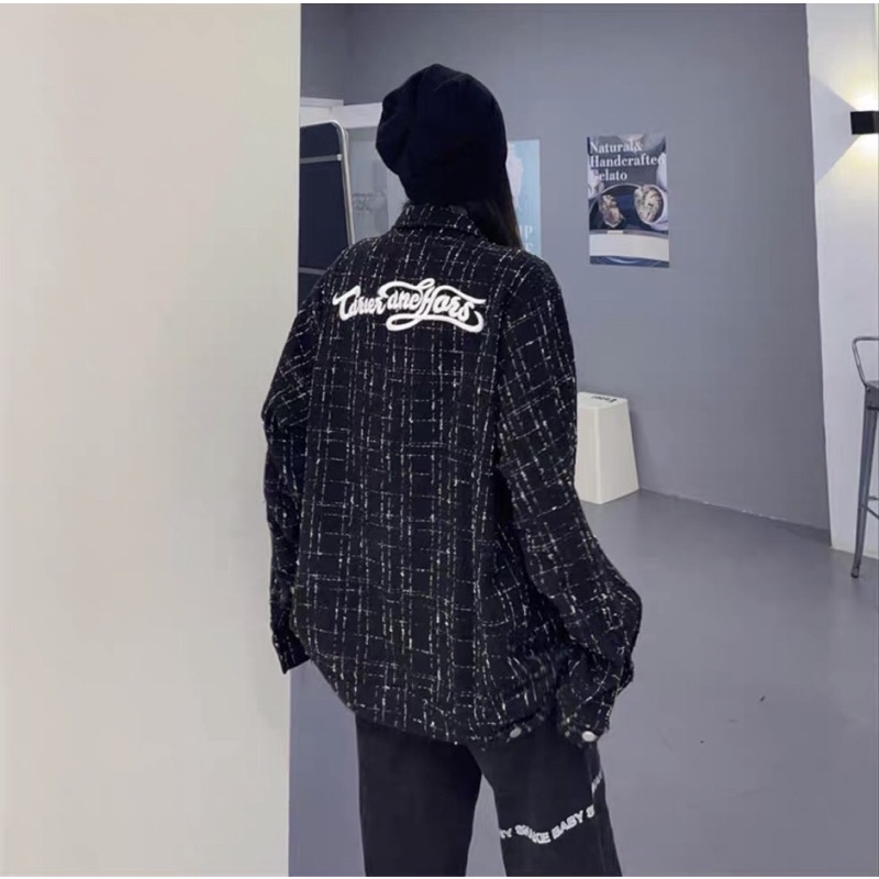 TKLIHN Áo khoác SƠ MI dạ Ulzzang HOT fashionita 2022 KÈM ẢNH THẬT CUỐI