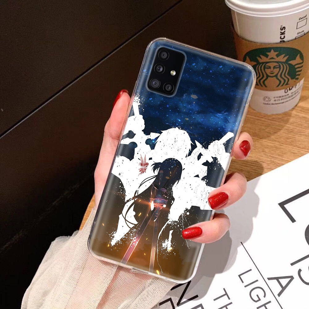 Ta117 Anime Sword Art Online for Huawei P20 P30 Lite P40 Pro Transparent Case