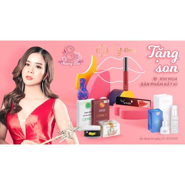 Giảm Cân CenLy + Tặng Son
