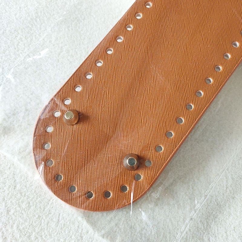 Đáy da PU làm túi xách 26x8cm - Miếng đệm đáy túi handmade bằng da PU