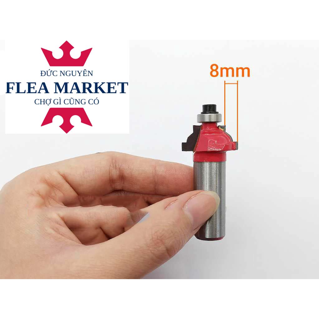 MŨI PHAY GỖ FAVI MŨI LỒI - MŨI SOI GỖ CAO CẤP CỐT 12.7MM