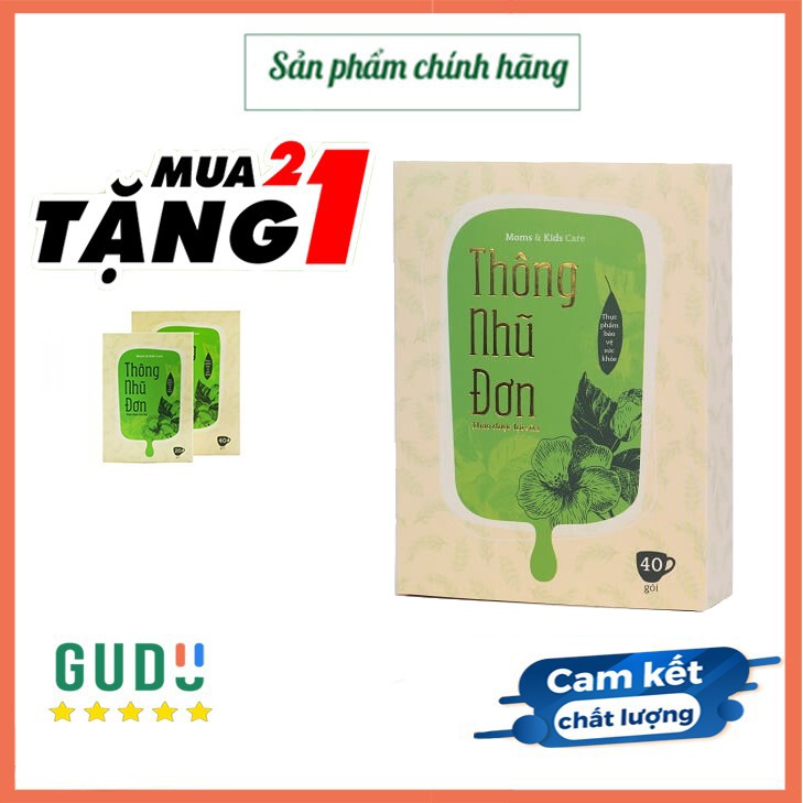 Thông Nhũ Đơn, Thảo Dược Lợi Sữa (20 gói x 2gr), trà lợi sữa Tăng lượng sữa cho mẹ sau sinh