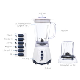 Máy xay sinh tố Midea MJ-BL50 - 500W