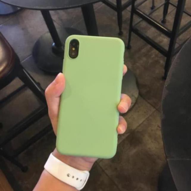 Ốp lưng iphone Trơn dẻo Xanh Matcha TPHCM