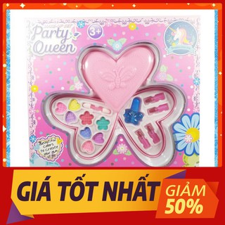 ✅FREESHIP 50K✅ Đồ Chơi Trang Điểm Búp Bê Hình Trái Tim, Sử Dụng Thật, Dành Cho Bé Đam Mê Chăm Sóc Bản Thân