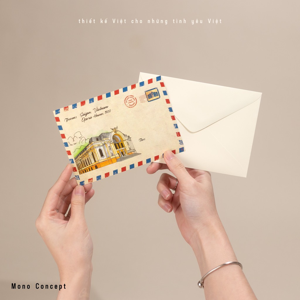 Postcard phong thư địa danh Việt Nam