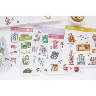 Hình dán phong cách Hàn Quốc - Decor Sticker