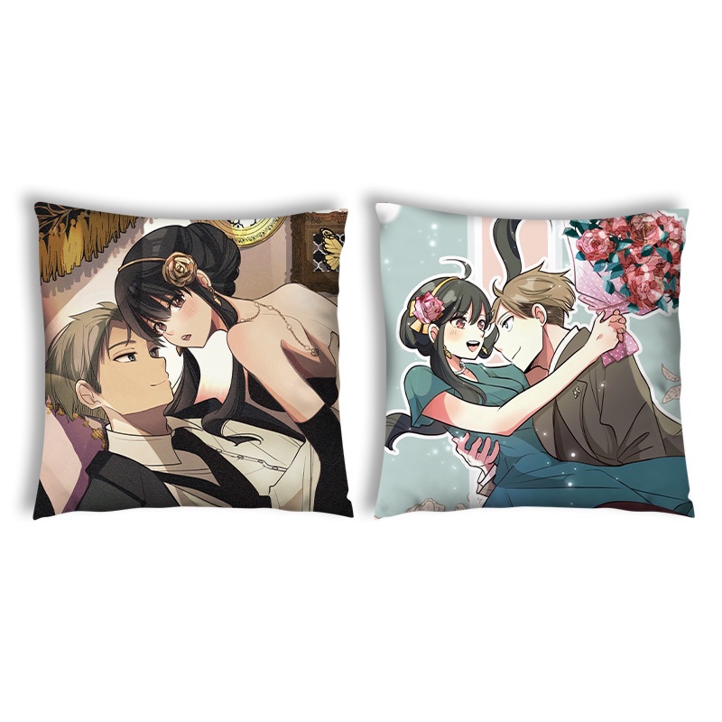 Gối IN HÌNH Spy x Family Gia đình điệp viên anime chibi gồm cả vỏ và ruột êm ái chất đẹp