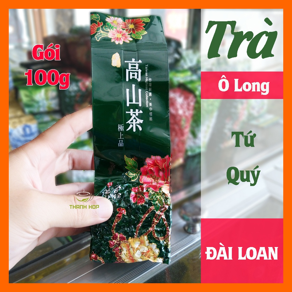 Trà ô long Tứ Quý Đài Loan Đặc Biệt  100g 250g - trà ô long đài loan