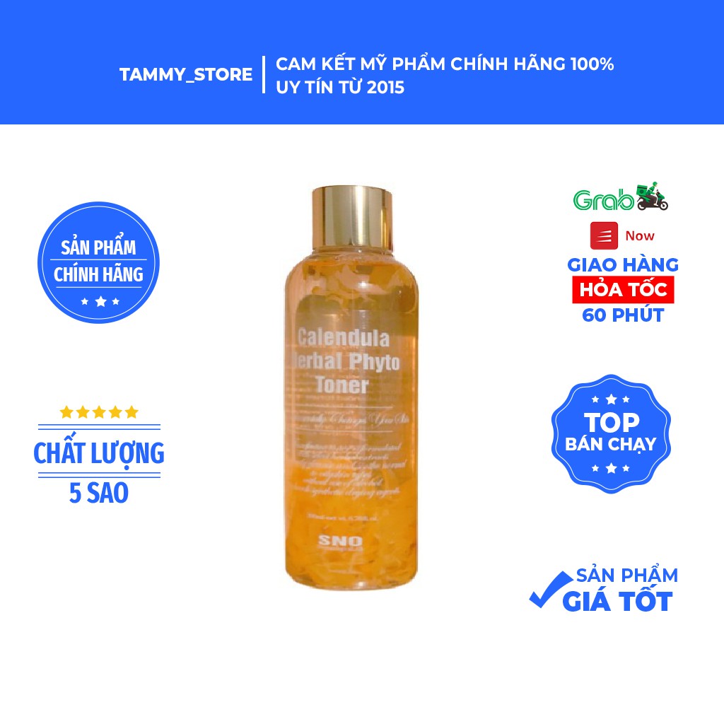 Toner hoa cúc organic SNO Hàn QuốcCalendula Herbal Phyto Toner mẫu 2019 | BigBuy360 - bigbuy360.vn