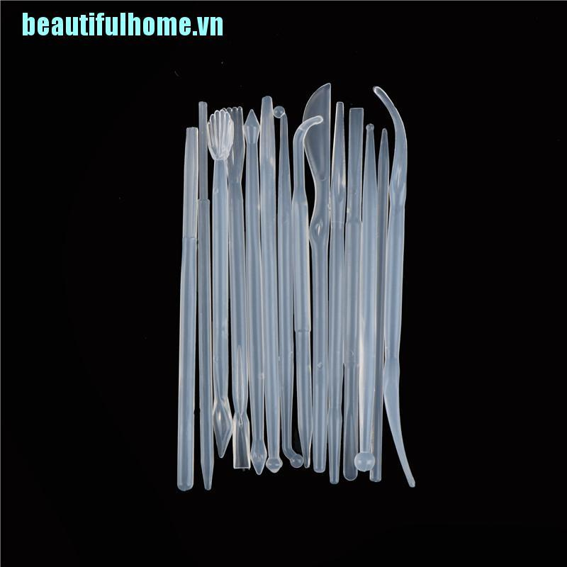 Bộ 14 Điêu Khắc Đất Sét