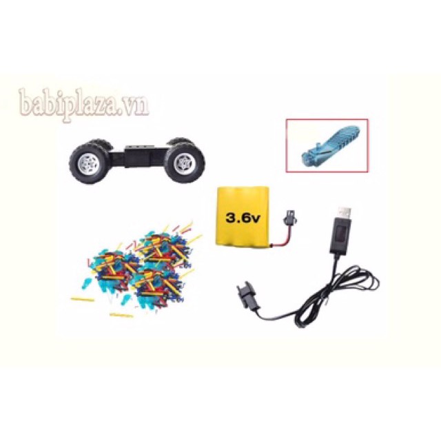 [Giá cực sốc] - Đồ chơi  Lego C51007 - xe thể thao chạy động cơ pin sạc điều khiển từ xa