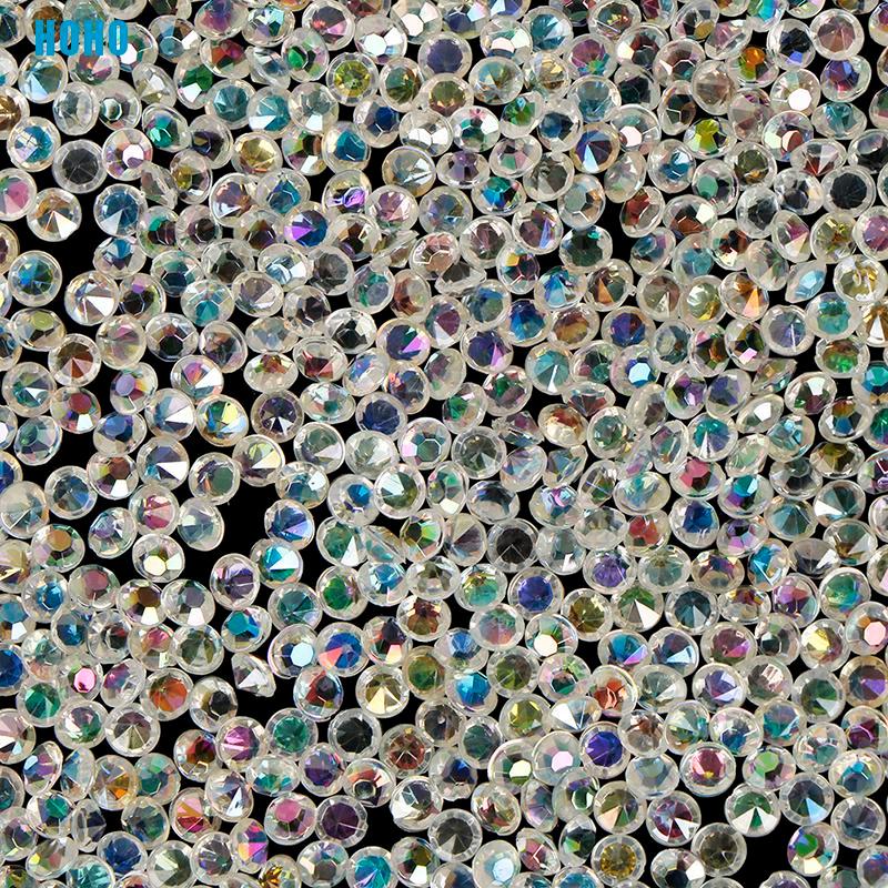 2000 Viên Pha Lê Giả Đường Kính 4.5mm Trang Trí Bàn Tiệc Cưới