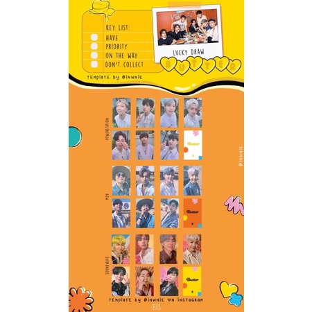 [OFF] CARD LUCKY DRAW BUTTER - BTS