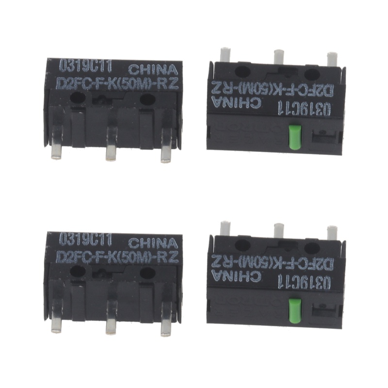 Set 4 Công Tắc Microswitch 50M D2FC-F-K RZ Chuyên Dụng