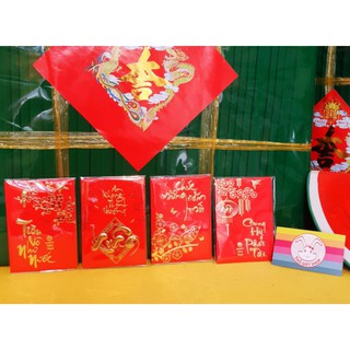 Bao lì xì nhung đỏ GIÁP THÌN
