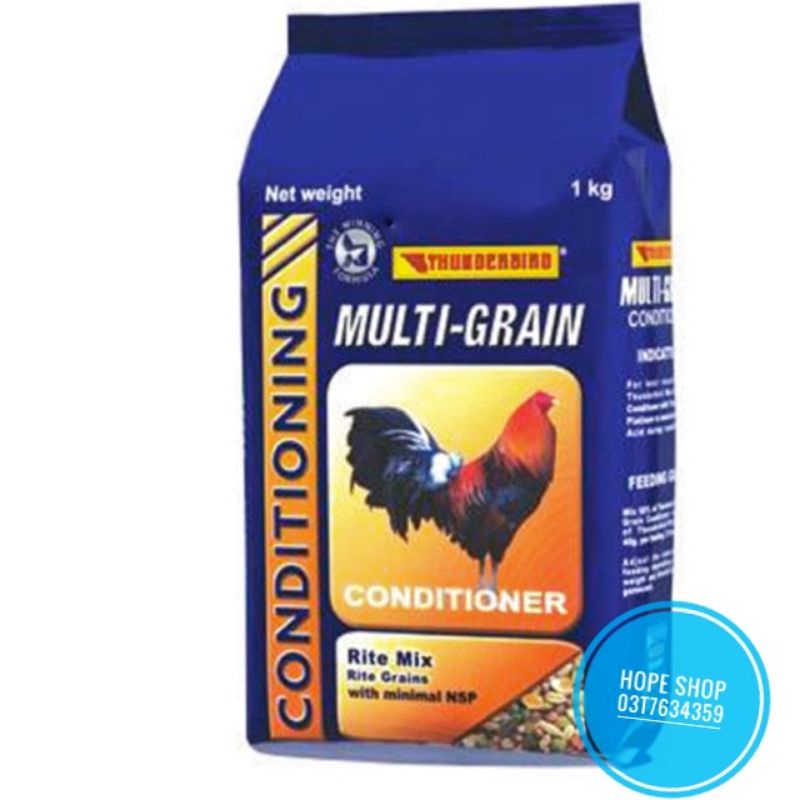Ngũ cốc cho Gà đá MULTI GRAIN 1Kg