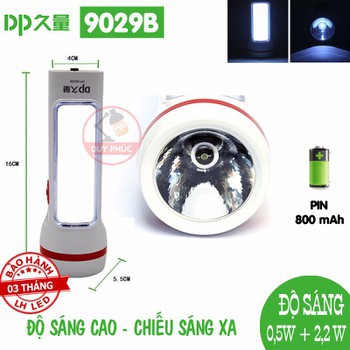 Đèn Pin Led DP Siêu Sáng 2 Trong 1