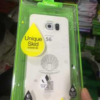 Ốp silicon vu trong suốt galaxy s6