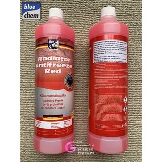 Nước làm mát Bluechem Radiator Antifreeze Coolant Red cho động cơ ô tô và xe máy