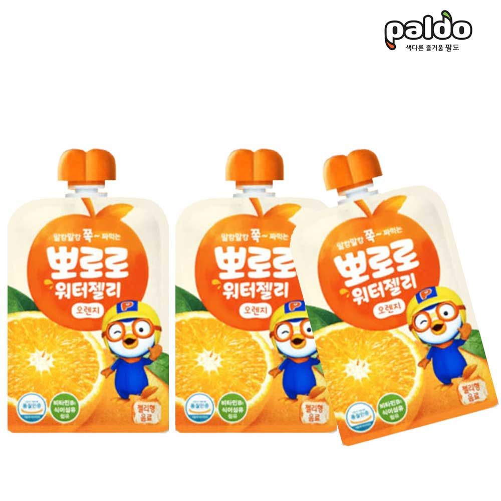 [SIÊU HOT ] Thạch Hoa Quả Pororo Paldo Hàn Quốc Cho Trẻ Em 120ml 뽀로로워터젤리 - Giúp Tăng Sức Đề Kháng Cho Bé